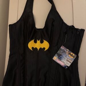 Halter style BATMAN corset SIZE SM BRAND NEW